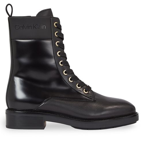 Bottes de randonnée Calvin Klein Rubber Sole Combat Boot Lg Wl HW0HW01715 Ck Black BEH - Chaussures.fr - Modalova