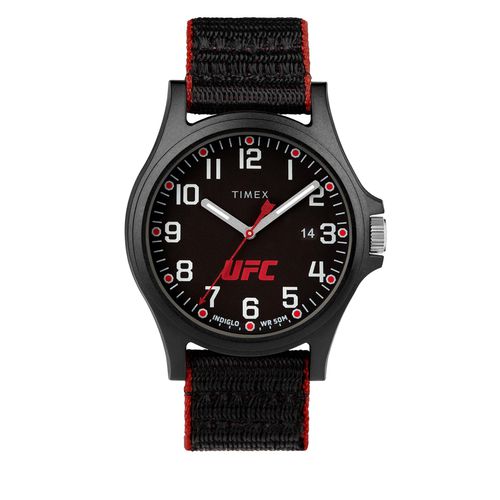 Montre Timex TW2V55000 Black/Red - Chaussures.fr - Modalova