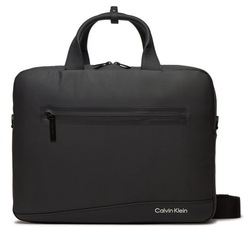 Sac ordinateur Calvin Klein Rubberized Conv Laptop Bag K50K511712 Ck Black BEH - Chaussures.fr - Modalova
