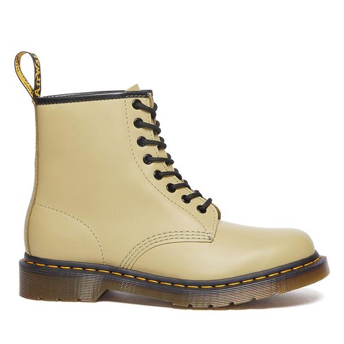 Chaussures Rangers Dr. Martens 1460 Smooth Pale Olive - Chaussures.fr - Modalova