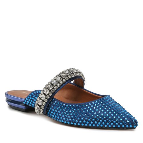 Mules / sandales de bain Kurt Geiger Princely Crystals 9563081609 Blue/Dark - Chaussures.fr - Modalova