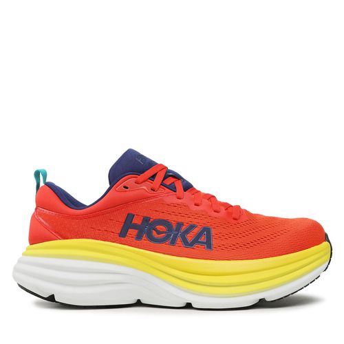 Chaussures de running Hoka Bondi 8 1123202 Rouge - Chaussures.fr - Modalova