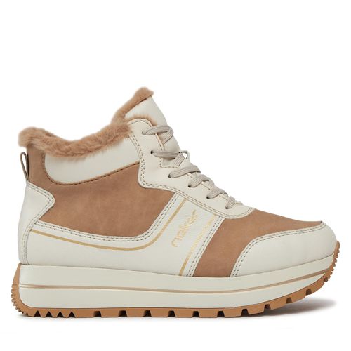 Bottines Rieker N4003-20 Offwhite/Camel/Porzellan/Offwhite/Beige 20 - Chaussures.fr - Modalova