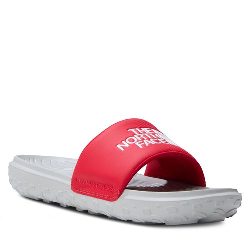 Mules / sandales de bain The North Face M Never Stop Cush Slide NF0A8A90M2C1 Tnf Red/High Rise Grey - Chaussures.fr - Modalova