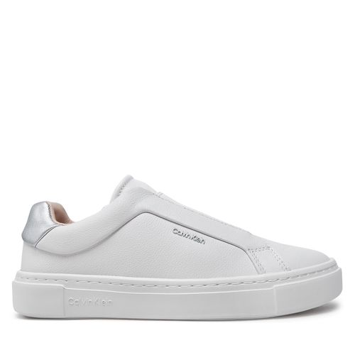 Sneakers Calvin Klein Cupsole Slip On W/Ml HW0HW02289 Blanc - Chaussures.fr - Modalova