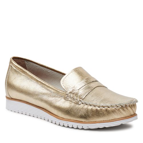 Mocassins Loretta Vitale 4001 Gold - Chaussures.fr - Modalova
