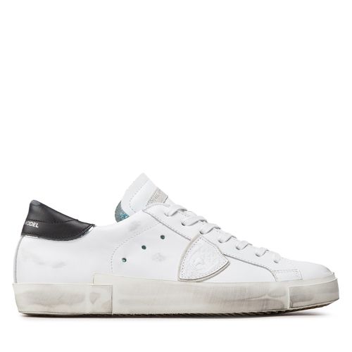 Sneakers Philippe Model Prsx PRLU V022 Blanc/Noir - Chaussures.fr - Modalova