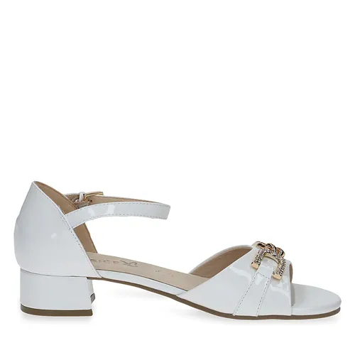 Sandales Caprice 9-28201-20 Blanc - Chaussures.fr - Modalova