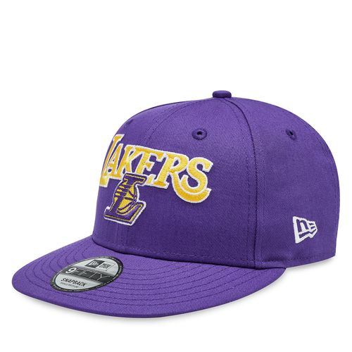 Bonnet New Era Nba Patch 950 Lakers 60364261 Violet - Chaussures.fr - Modalova