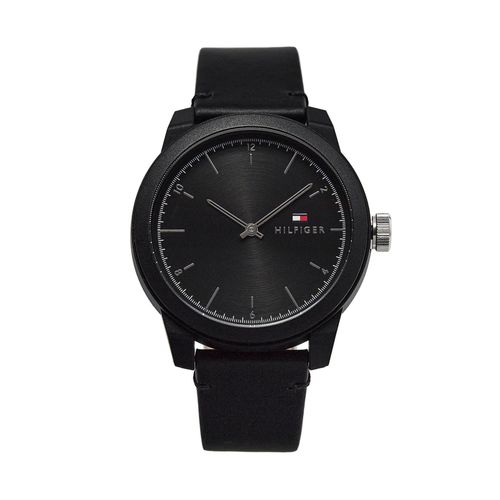 Montre Tommy Hilfiger Troy 1710542 Black/Black - Chaussures.fr - Modalova