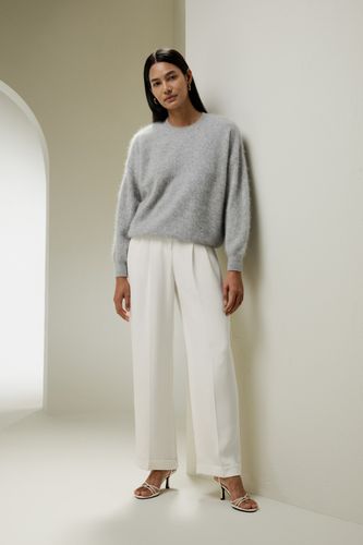 Sweat-shirt en cachemire avec coupe décontractée - LILYSILK - Modalova