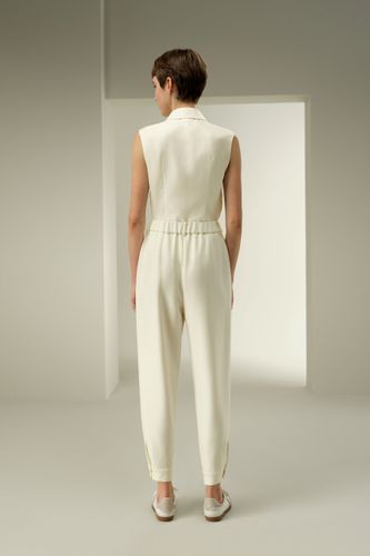 LILYSILK Pantalons Laine Mérinos Poches Latérales Soie Et De Laine Sans Produits Chimiques Nocifs Légèreté Luxueuse 36 - LILYSILK - Modalova