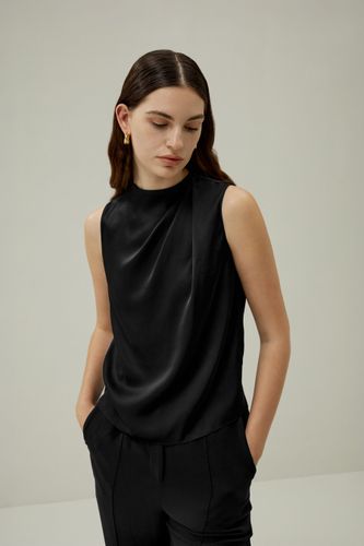LILYSILK Top Soie Élégance Sans Effort Soie Charmeuse Facile À Assortir S'Accorde Avec N'Importe Quelle Tenue M - LILYSILK - Modalova