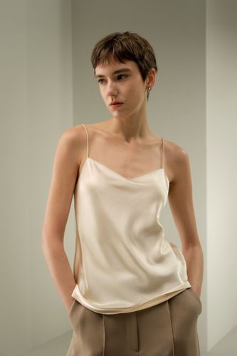 LILYSILK Haut En Soie Bretelles Spaghetti Soie De Mûrier Bon Rapport Qualité-Prix, Respectueux De La Peau Élégance Sans Effort M - LILYSILK - Modalova