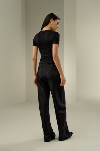 LILYSILK Tee Shirt 100 Soie Respirant Et Apaisant Jersey De Soie Se Sentir Élégante Et Sûre D'Elle En Toute Occasion Xl - LILYSILK - Modalova