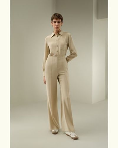 LILYSILK Pantalon Soie Conception Taille Haute Pure Soie Mettant En Valeur La Féminité Confortable Brillant Lisse Doux 44 - LILYSILK - Modalova