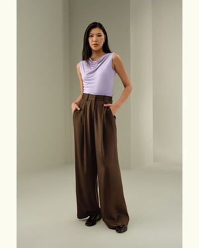 LILYSILK Top En Soie Indispensable À Toute Garde-Robe Soie De Mûrier Sophistiqué Et Élégant Qui Épouse Délicatement Vos Courbes L - LILYSILK - Modalova