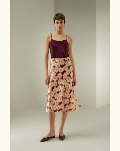 LILYSILK Jupe Midi Léger, Élégant Et Rêveur Soie 100 % Luxueuse Texture Luxueuse 42 - LILYSILK - Modalova