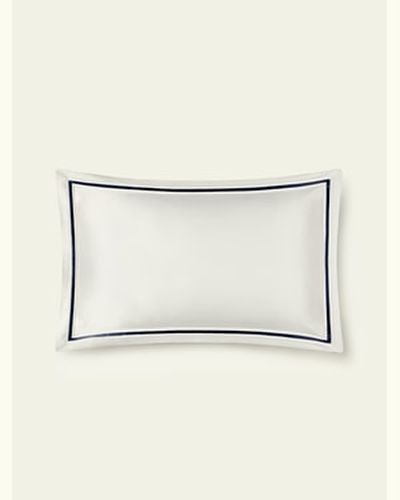 LILYSILK Taie D Oreiller En Soi Plis De Bordure Soie Charmeuse Confortable Brillant Lisse Doux 65 X 65Cm - LILYSILK - Modalova