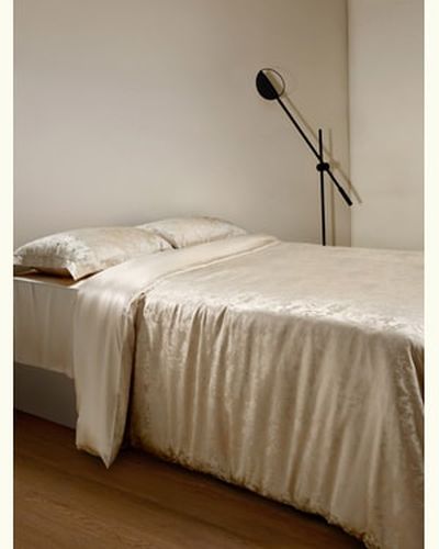 LILYSILK Housse De Couette Avec Jacquard De Lys 100 % Soie De Mûrier Respecte L'Environnement Et N'Est Pas Toxique 240X220Cm - LILYSILK - Modalova