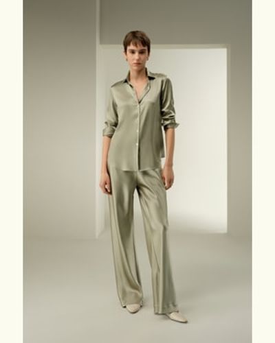 LILYSILK Chemisier Chic En Soie Soie Lavable En Machine 100% Soie Coupe Classique L - LILYSILK - Modalova