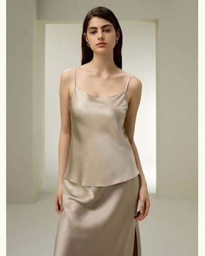 LILYSILK Top Soie Coupe Ajustée Soie De Mûrier De Haute Qualité Mettant En Valeur La Féminité Douceur Contre La Peau L - LILYSILK - Modalova