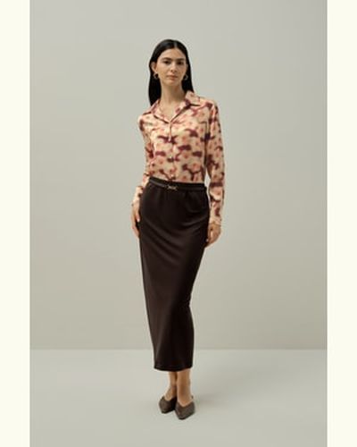 LILYSILK Blouse En Soie Fabriqué En Tissu Liberty Soie 100 % Luxueuse Texture Luxueuse L - LILYSILK - Modalova