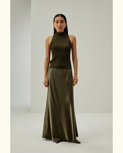 LILYSILK Top Sans Manches À Col Haut Douce Pour La Peau Et Respirante 100 % Soie Sauvage Idéal Pour La Superposition Modèle Classique Xs - LILYSILK - Modalova