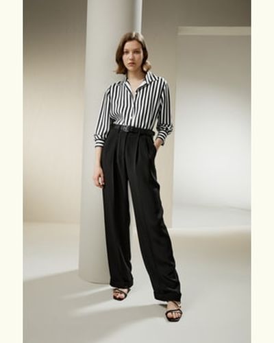 LILYSILK Chemisier En Soie Coupe Régulière 100% Soie Pure Une Touche D'Élégance Dans Votre Vie S - LILYSILK - Modalova