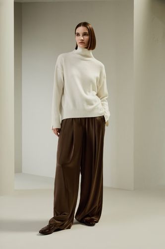 LILYSILK Pull En Cachemire Col Roulé, Coupe Décontractée 100 % Cachemire Un Toucher Incroyablement Doux Et Confortable XL - LILYSILK - Modalova