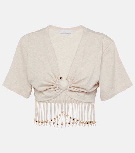 Rabanne Top raccourci en coton - Rabanne - Modalova