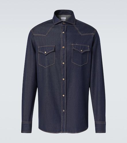 Brunello Cucinelli Chemise en jean - Brunello Cucinelli - Modalova