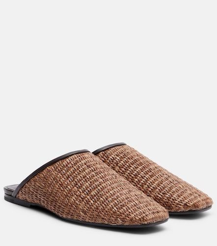 Brunello Cucinelli Mules en raphia - Brunello Cucinelli - Modalova