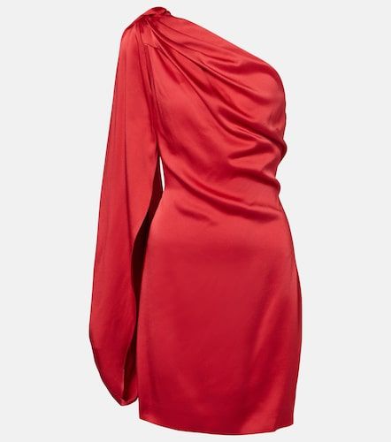 Robe asymétrique en satin - Stella McCartney - Modalova
