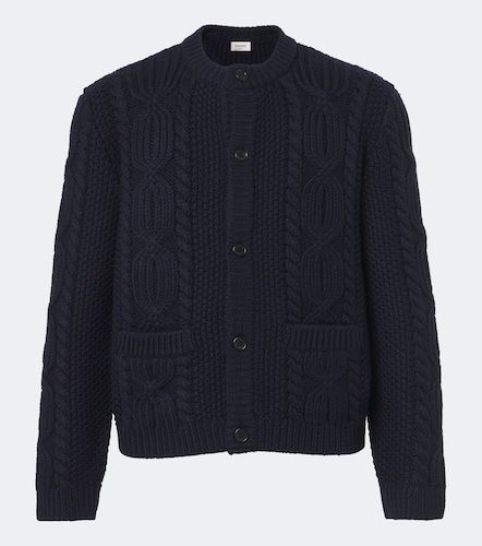Saint Laurent Cardigan en laine - Saint Laurent - Modalova