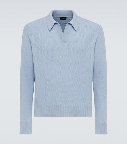 Zegna Polo en cachemire - Zegna - Modalova