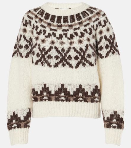 Pull Fair Isle en alpaga mélangé - Frame - Modalova