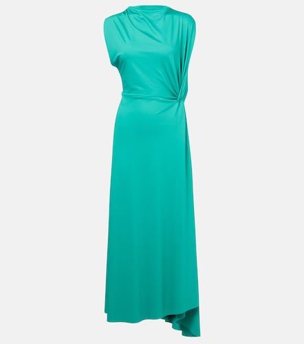 Robe midi asymétrique - Victoria Beckham - Modalova