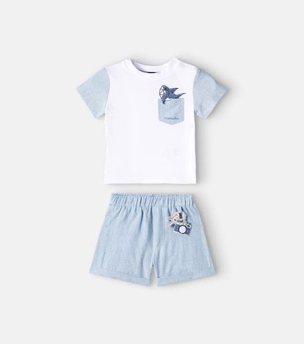 Ensemble t-shirt et legging en coton - Monnalisa - Modalova