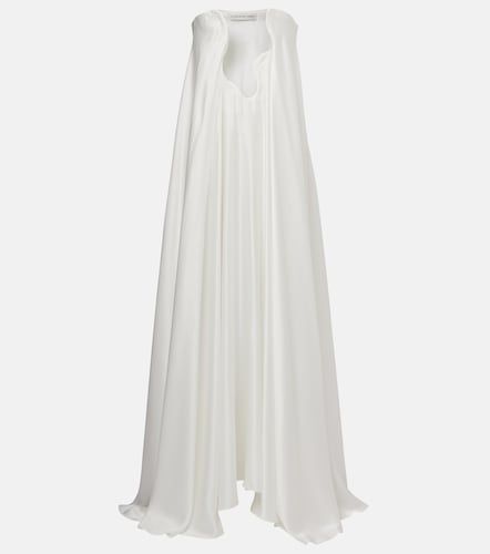 Robe longue Salacia en soie - Christopher Esber - Modalova