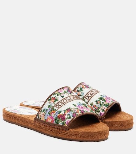 Dolce&Gabbana Mules à fleurs - Dolce&Gabbana - Modalova