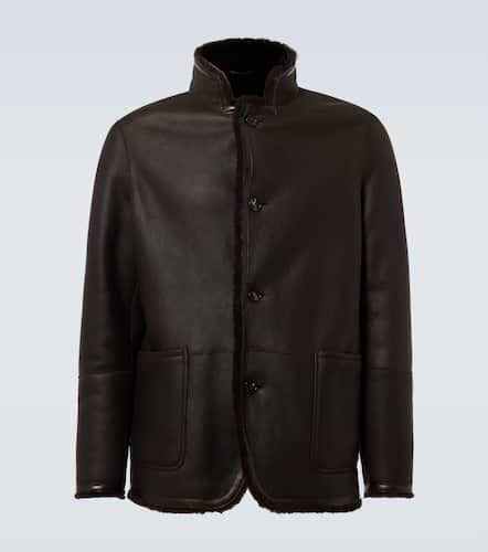 Veste en cuir et shearling - Loro Piana - Modalova