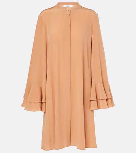 Chloé Robe en crêpe de soie - Chloe - Modalova