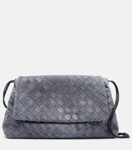 Pochette Giorno Intrecciato en daim - Bottega Veneta - Modalova