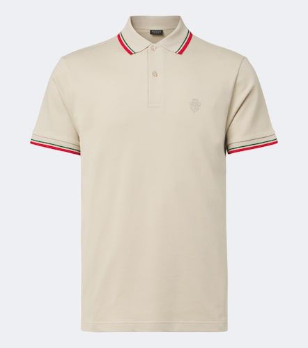 Polo en piqué de coton mélangé - Gucci - Modalova