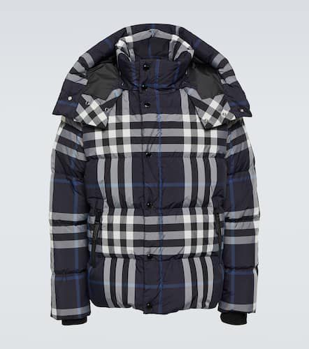 Veste doudoune Check - Burberry - Modalova