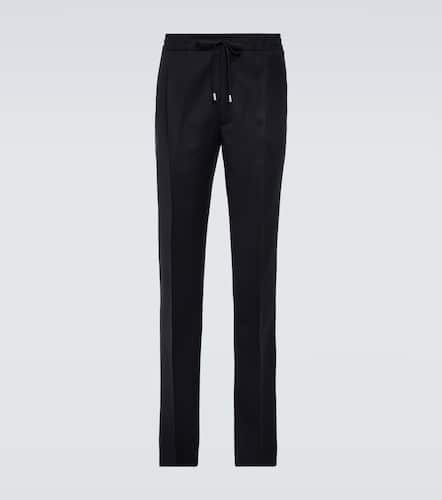 Pantalon en laine et cachemire - Lardini - Modalova