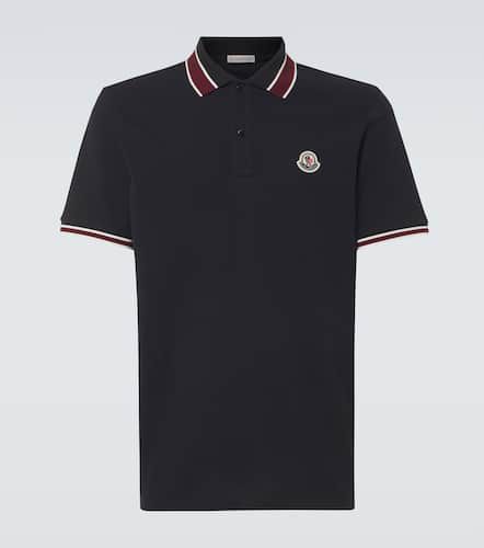 Moncler Polo en coton à logo - Moncler - Modalova