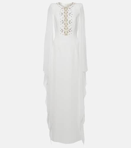 Robe de mariée Saga en crêpe à ornements - Jenny Packham - Modalova