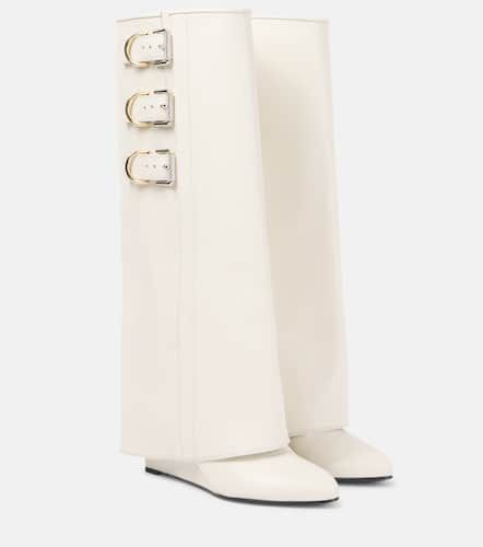 Bottes Shark Lock Buckles en cuir - Givenchy - Modalova